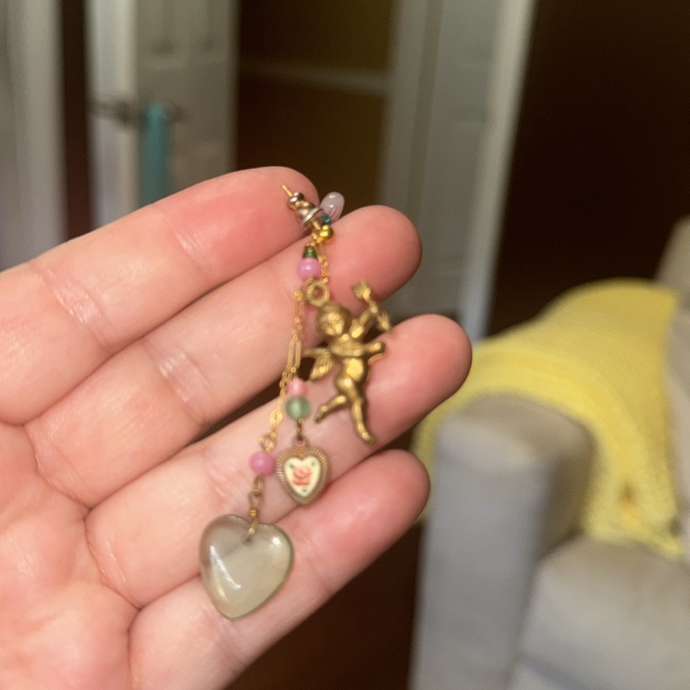 Lucy Isaacs Cupid earrings